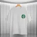 Chrome Hearts White T-shirt Green Jungle Themed Logo Art Nature Inspired Luxury Black/White #B54168