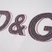 D&G T-Shirts for MEN Black/White #B52573