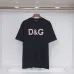 D&G T-Shirts for MEN Black/White #B52573