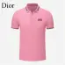 Dior T-shirts Polo for men Solid Color Black/White/Blue/Red/Grey #B46576