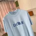 Dior T-shirts for men Black/Blue/Grey #B51345
