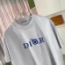 Dior T-shirts for men Black/Blue/Grey #B51345