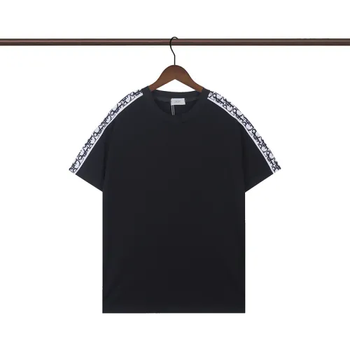 Dior T-shirts for men Black/White #B48893