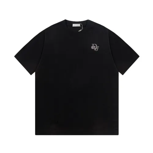 Dior T-shirts for men Black/White #B52650