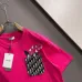 Dior T-shirts for men Black/White/Red #B53739