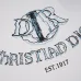 Dior T-shirts for men Christian Dior EST1917 Black/White #B53875