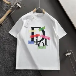 Dior T-shirts for men Color logo #B46861