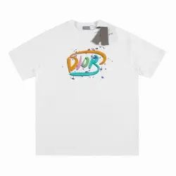 Dior T-shirts for men Color logo #B46885
