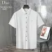Dior T-shirts for men Solid Color Buttons #B46569
