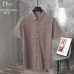 Dior T-shirts for men Solid Color Buttons #B46569