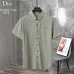 Dior T-shirts for men Solid Color Buttons #B46569