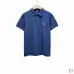 Dior T-shirts for men Solid Color Buttons Black/White/blue #B46574