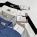 Dior T-shirts for men Solid Color Buttons Black/White/blue #B46574