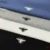 Dior T-shirts for men Solid Color Buttons Black/White/blue #B46574