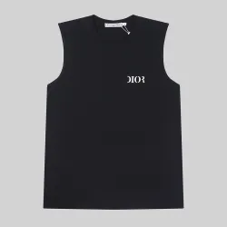 Dior Vest for men Black/White #B53388