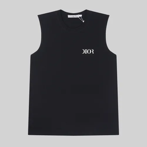 Dior Vest for men Black/White #B53388
