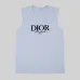 Dior Vest for men Black/White/Blue #B53389