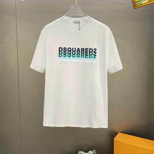 DSQ Designer Gradient Logo T-Shirt - Unisex Oversized Fit S-5XL #B53194