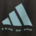 Adidas x Fear Of God T Shirt Iconic Logo Trendy Streetwear Fashion Piece Black/Pink/Khaki/Brown #B54315