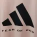 Adidas x Fear Of God T Shirt Iconic Logo Trendy Streetwear Fashion Piece Black/Pink/Khaki/Brown #B54315