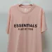 FEAR OF GOD ESSENTIALS T Shirt Classic Design Trendy Streetwear Fashion Black/White/Pink/Light Khaki #B54314