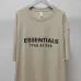 FEAR OF GOD ESSENTIALS T Shirt Classic Design Trendy Streetwear Fashion Black/White/Pink/Light Khaki #B54314