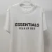 FEAR OF GOD ESSENTIALS T Shirt Classic Design Trendy Streetwear Fashion Black/White/Pink/Light Khaki #B54314