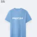 Fear of God T-shirts for MEN Essentials Black/White/BLue/Yellow/Red #B46932