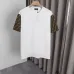 Fendi T-shirts for men 260g Black/White #B53063