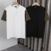 Fendi T-shirts for men 260g Black/White #B53063