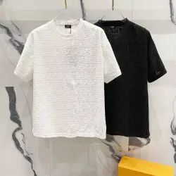 Fendi T-shirts for men Black/White #B46969