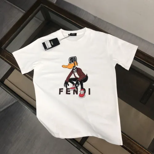 Fendi T-shirts for men White  #B53074