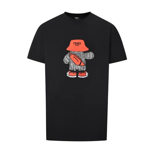 Fendi T-shirts for men black #B54096