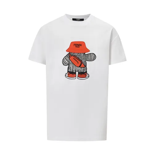 Fendi T-shirts for men white #B54097