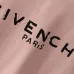 Givenchy Paris Logo Cotton T Shirts in Pink Brown Black and White for men Casual Fashion #B54205