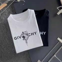 Givenchy T-shirts for MEN tiger Black/White #B46977