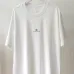 Givenchy White Cotton T Shirt with Small Center Chest Logo for Modern Minimalist Style #B54204