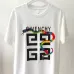 Givenchy White T Shirt with Colorful Snake and Black Logo Graphic Print Design for Men #B54203