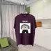 Gucci Light Blue T Shirt Featuring Funny Cartoon Character with Glasses in Modern Style #B54215