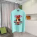 Gucci Purple T Shirt Featuring Blossom Cartoon Doll Graphic with Pink and Green Design Accents #B54214