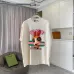 Gucci Purple T Shirt Featuring Blossom Cartoon Doll Graphic with Pink and Green Design Accents #B54214