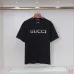Gucci T-shirts for Gucci Men's AAA T-shirts 270g Black/White #B53055