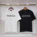 Gucci T-shirts for Gucci Men's AAA T-shirts 270g Black/White #B53055
