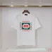 Gucci T-shirts for Gucci Men's AAA T-shirts 270g Black/White #B53056