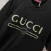 Gucci T-shirts for Gucci Men's AAA T-shirts 320g Black/White #B52977
