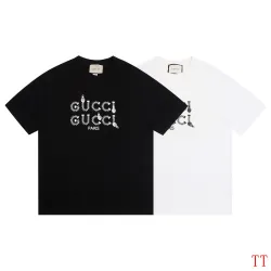 Gucci T-shirts for Gucci Men's AAA T-shirts Black/White #B51782