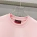 Gucci T-shirts for Gucci Men's AAA T-shirts Weight: 320g Black/White/Pink #B52975