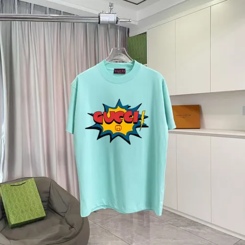 Gucci T-shirts for Gucci Men's Print Cotton AAA T-shirts 3 colors #B54027