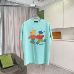 Gucci T-shirts for Gucci Men's Print Cotton AAA T-shirts 4 colors #B54026