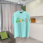 Gucci T-shirts for Gucci Men's Print Cotton AAA T-shirts 4 colors #B54028